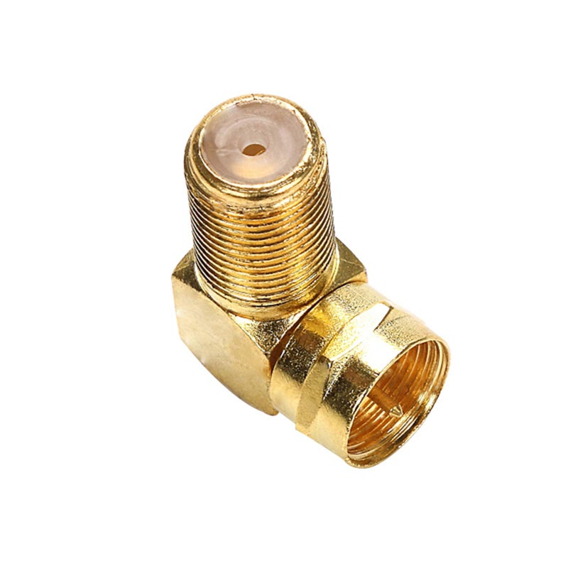 TLS.Eagle F Type Right Angle 90 Degree Male to Female Cable Connector Coax Adapter Pack of 5 - Image 4